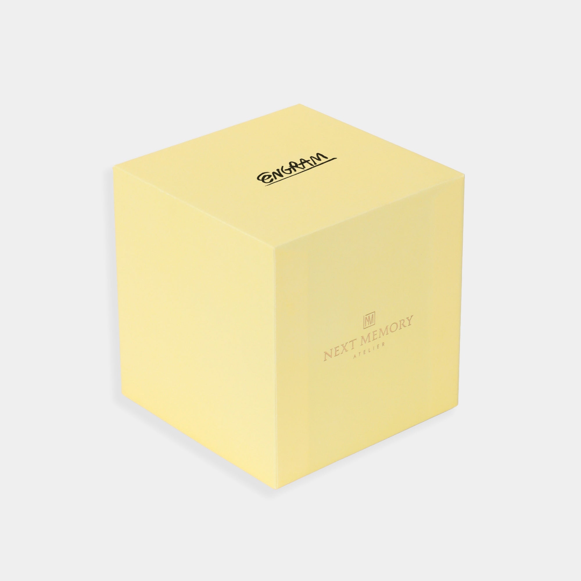 engram scented candle box