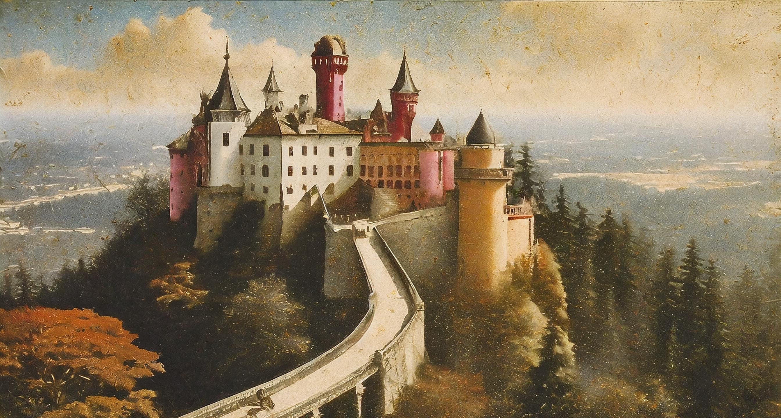 Firefly_-Imagine_a_vintage_portrayal_of_Sintra
