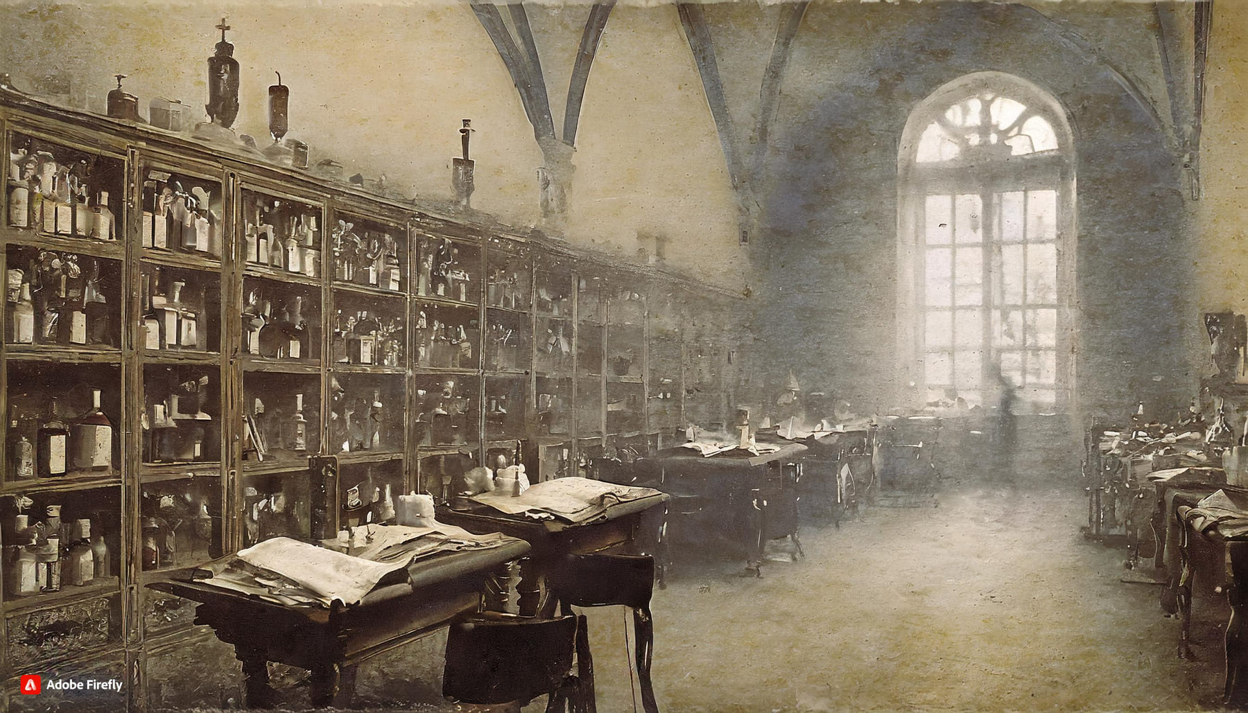 interior da farmácia jj fernandes