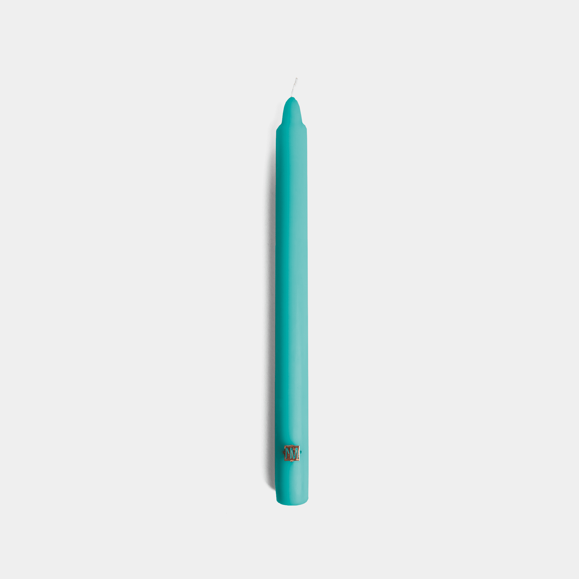 Taper_Candle_Single_-_Aqua_Blue