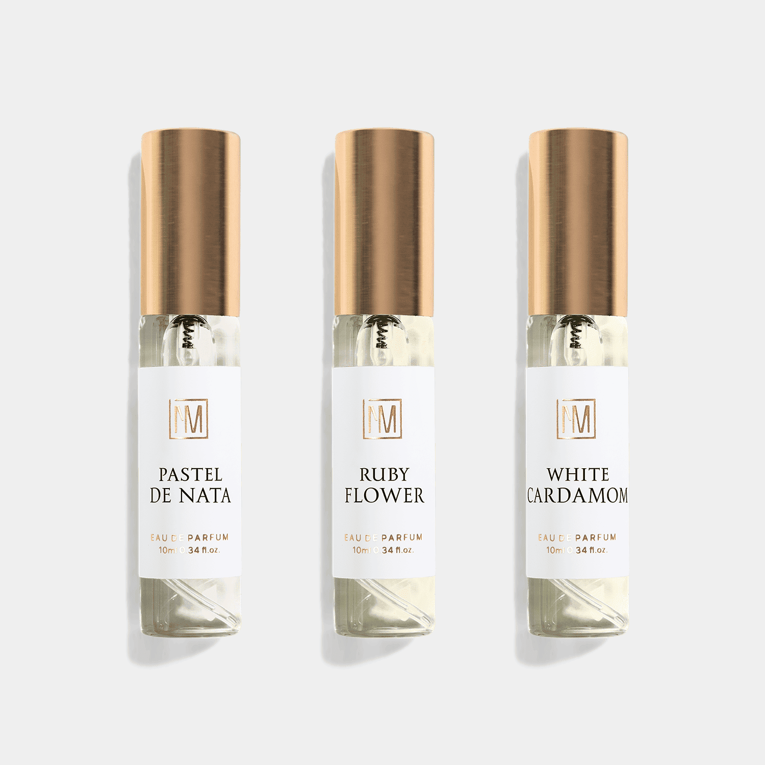 travel set of 3 travel sprays no box