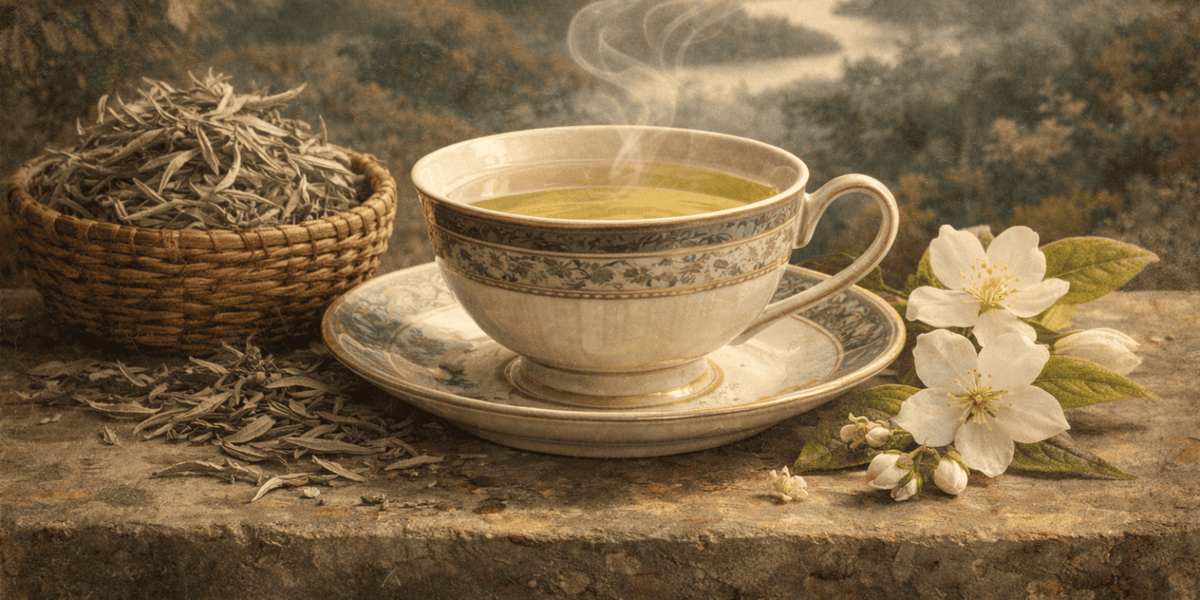 white tea blog banner