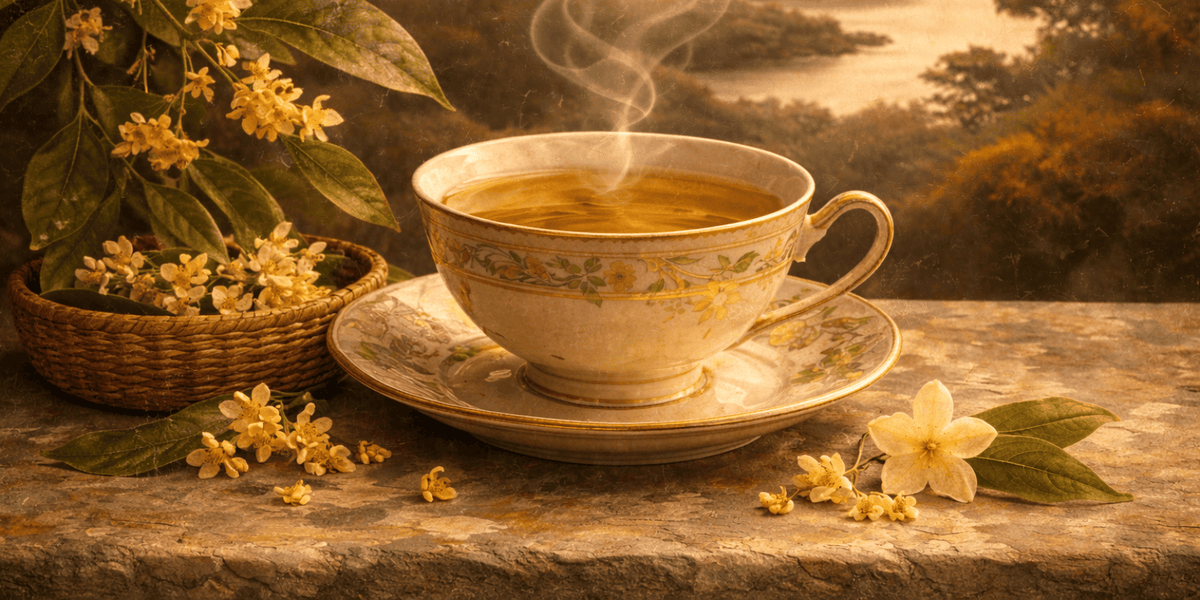 yellow tea blog banner