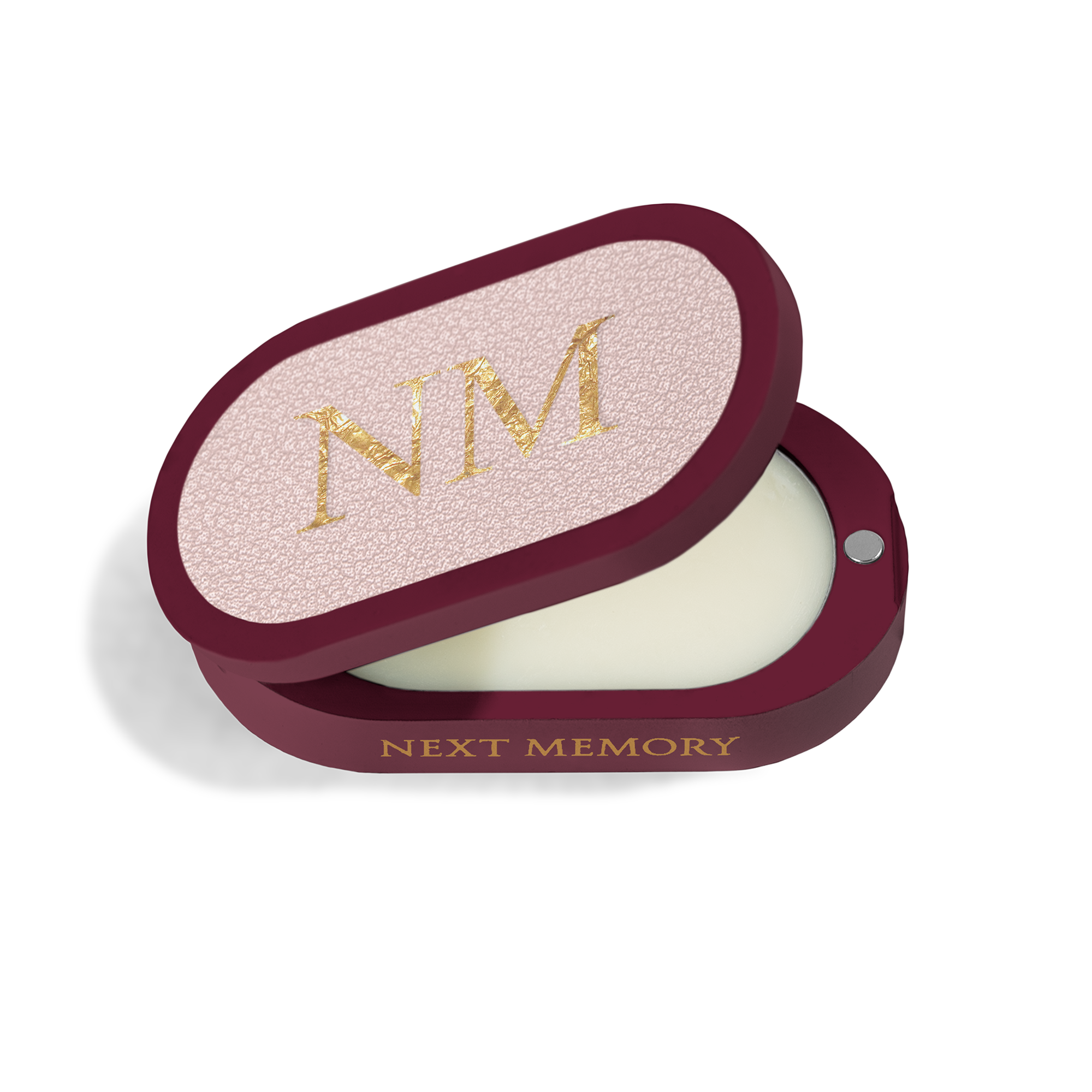 Burgundy Case - Refillable Solid Perfume