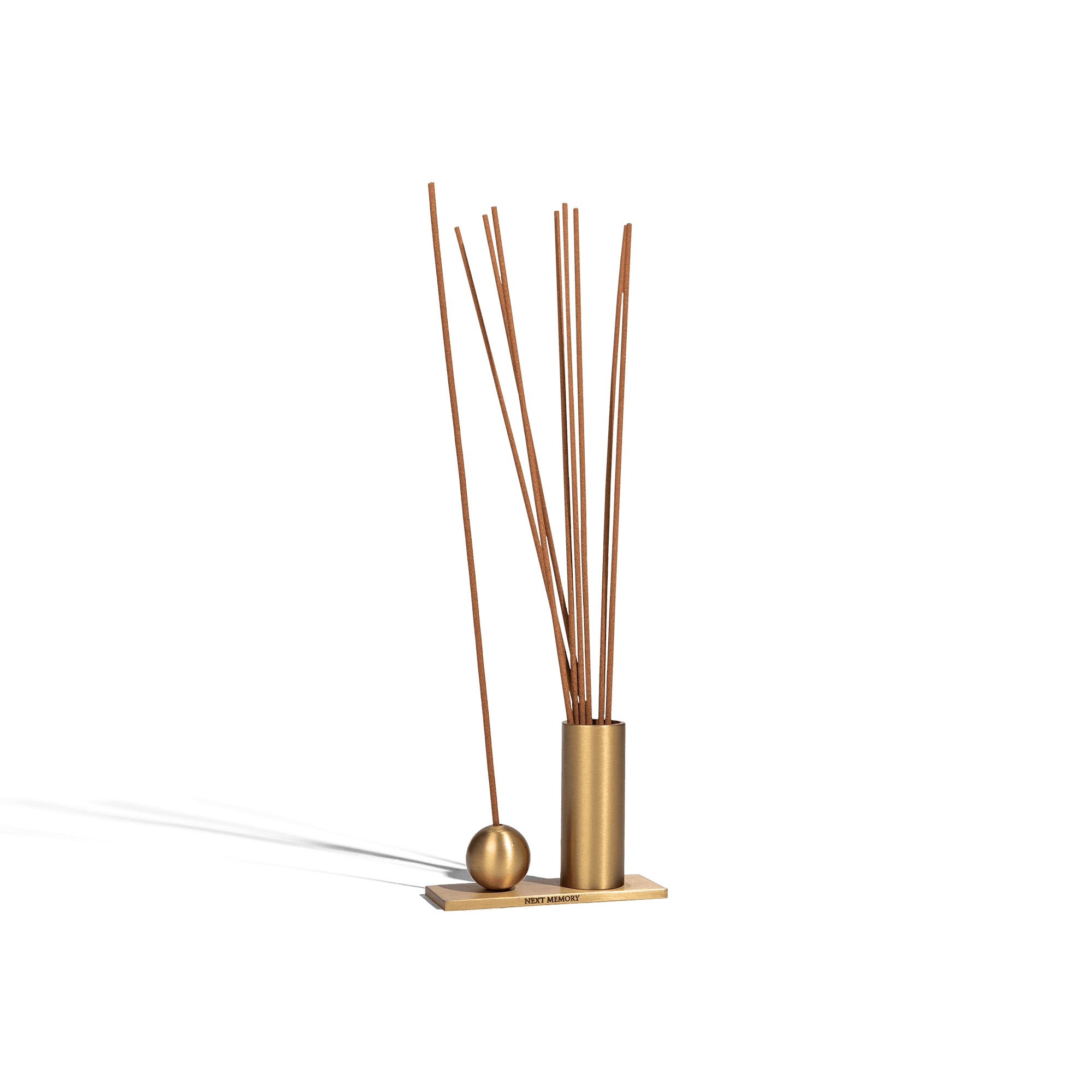 Opulent Brass Incense Holder