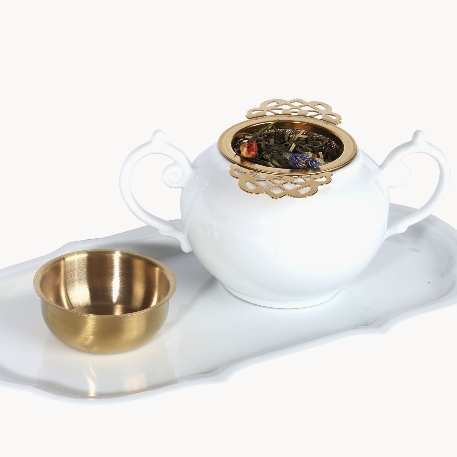 Tea Infuser with Drip Cup 1899