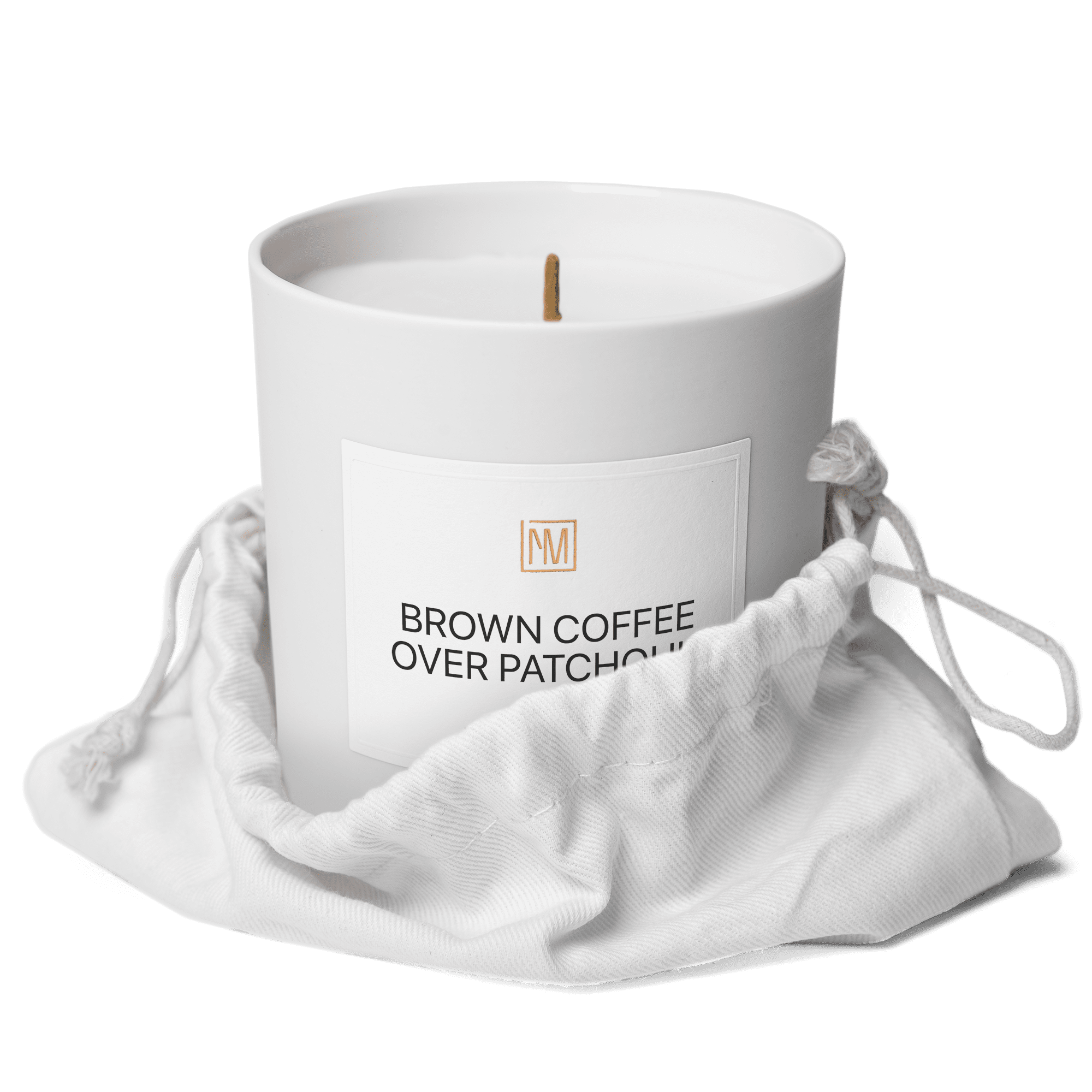 Brown Coffee over Patchouli Scented Candle - NEXT MEMORY__Floral