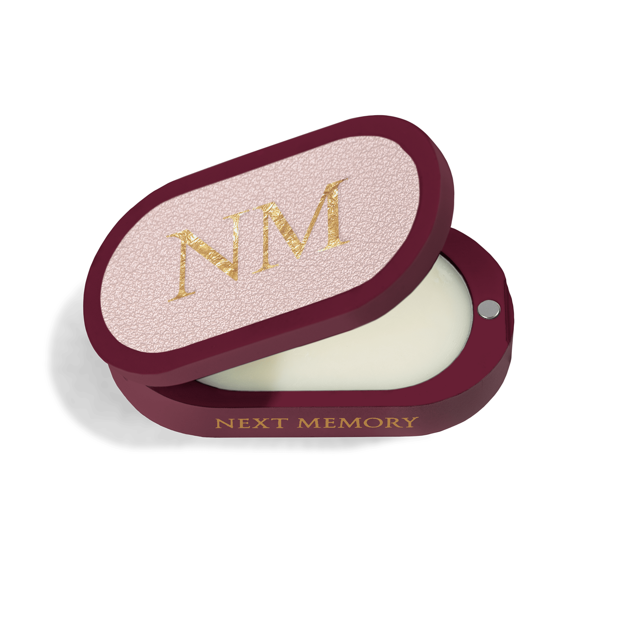 Burgundy Case - Refillable Solid Perfume - NEXT MEMORY__