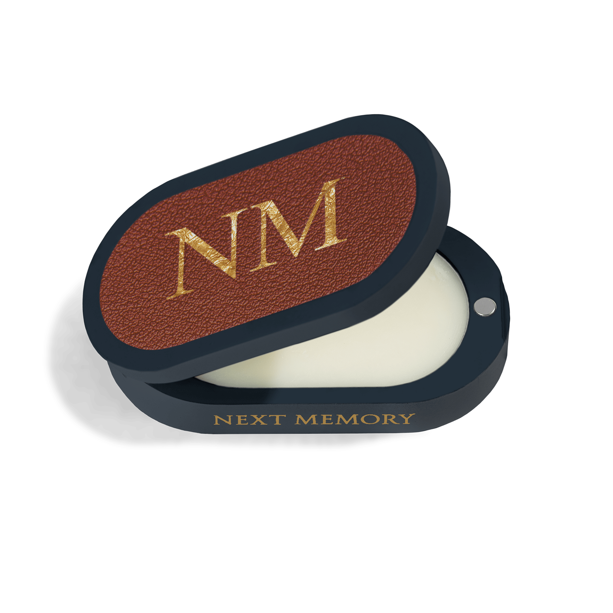 Navy Blue Case - Refillable Solid Perfume - NEXT MEMORY__