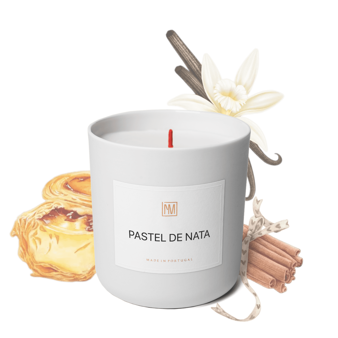 Pastel de Nata Scented Candle - NEXT MEMORY__Gourmand