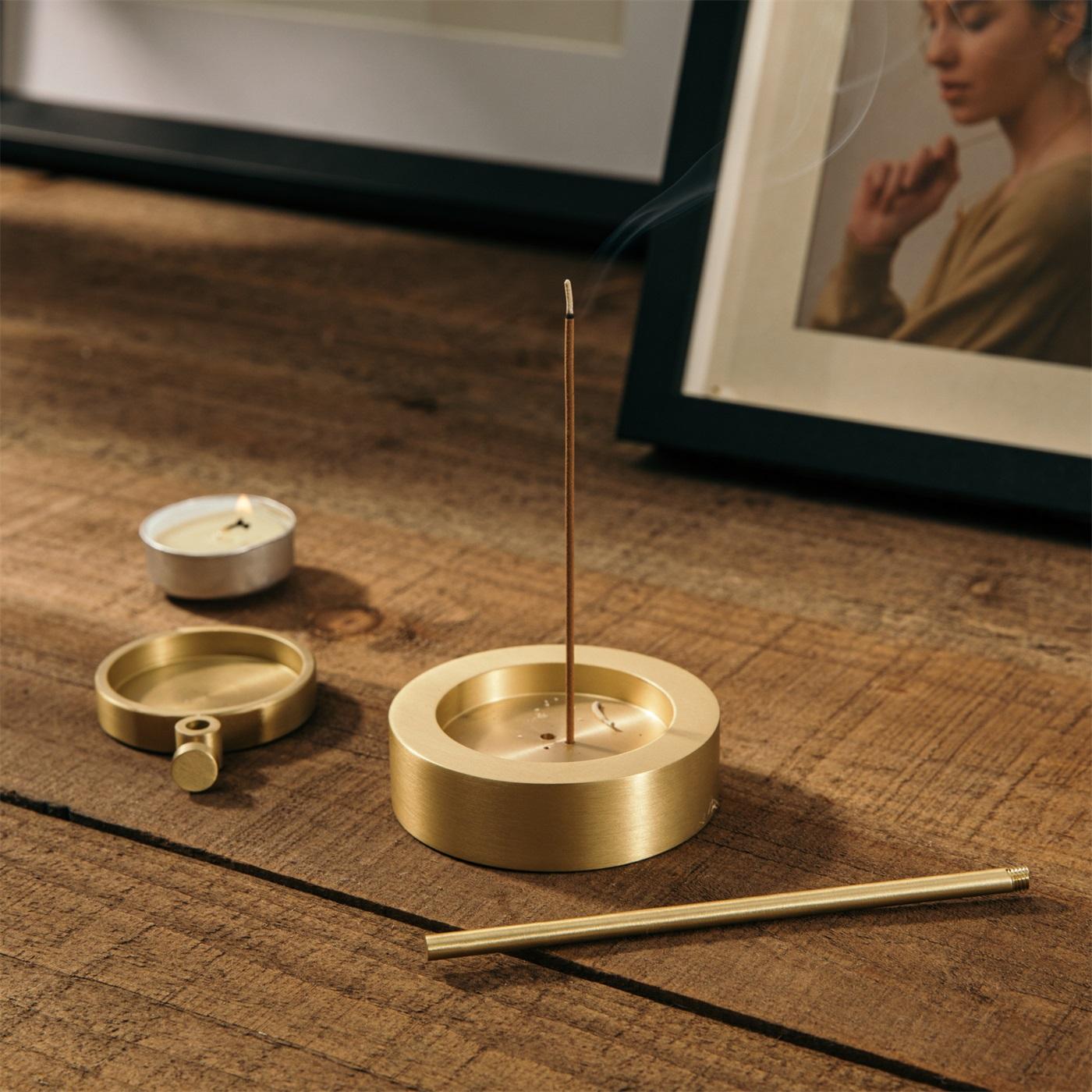 The Brass Fragrance Burner - NEXT MEMORY__