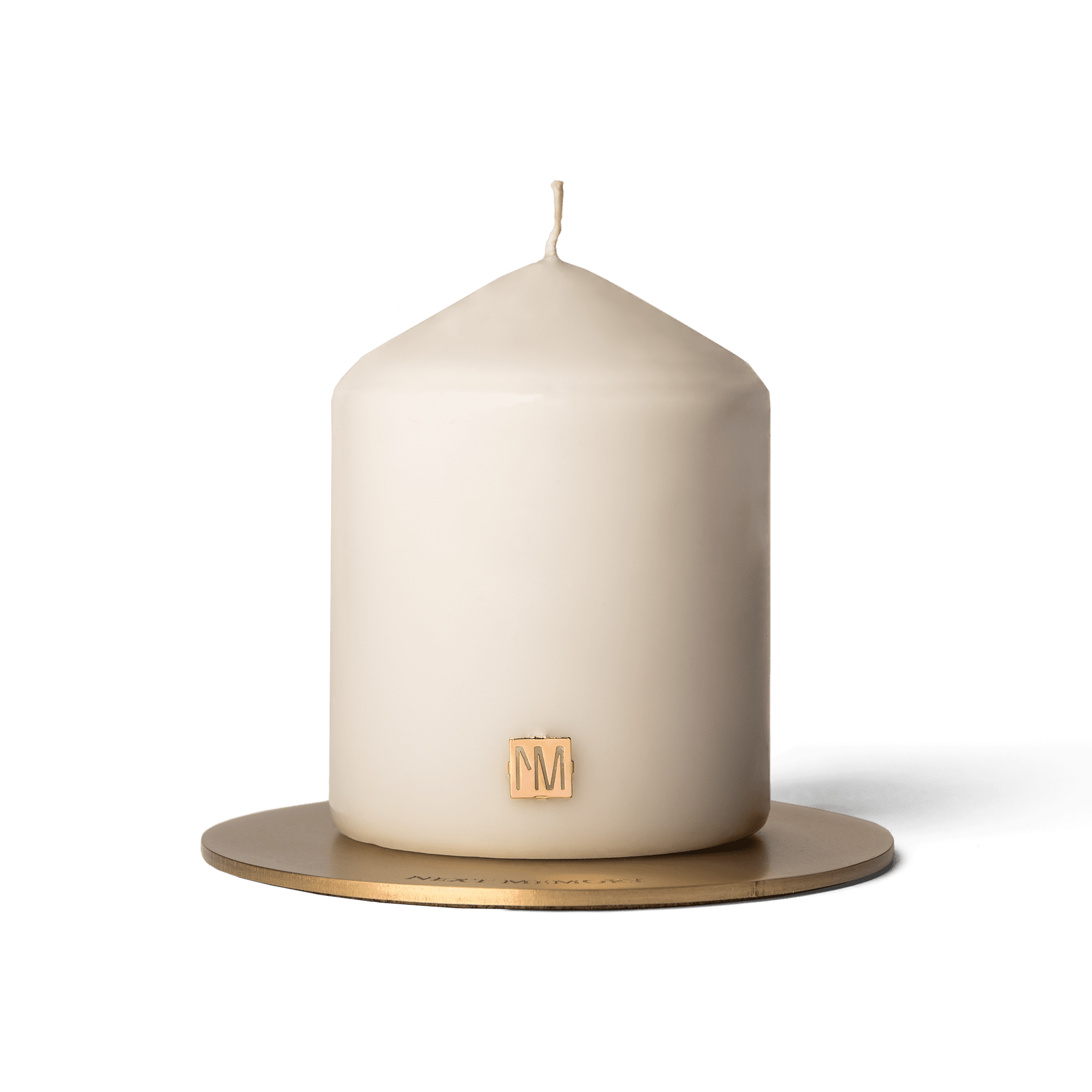 The Brass Pillar Candle Disk - NEXT MEMORY__