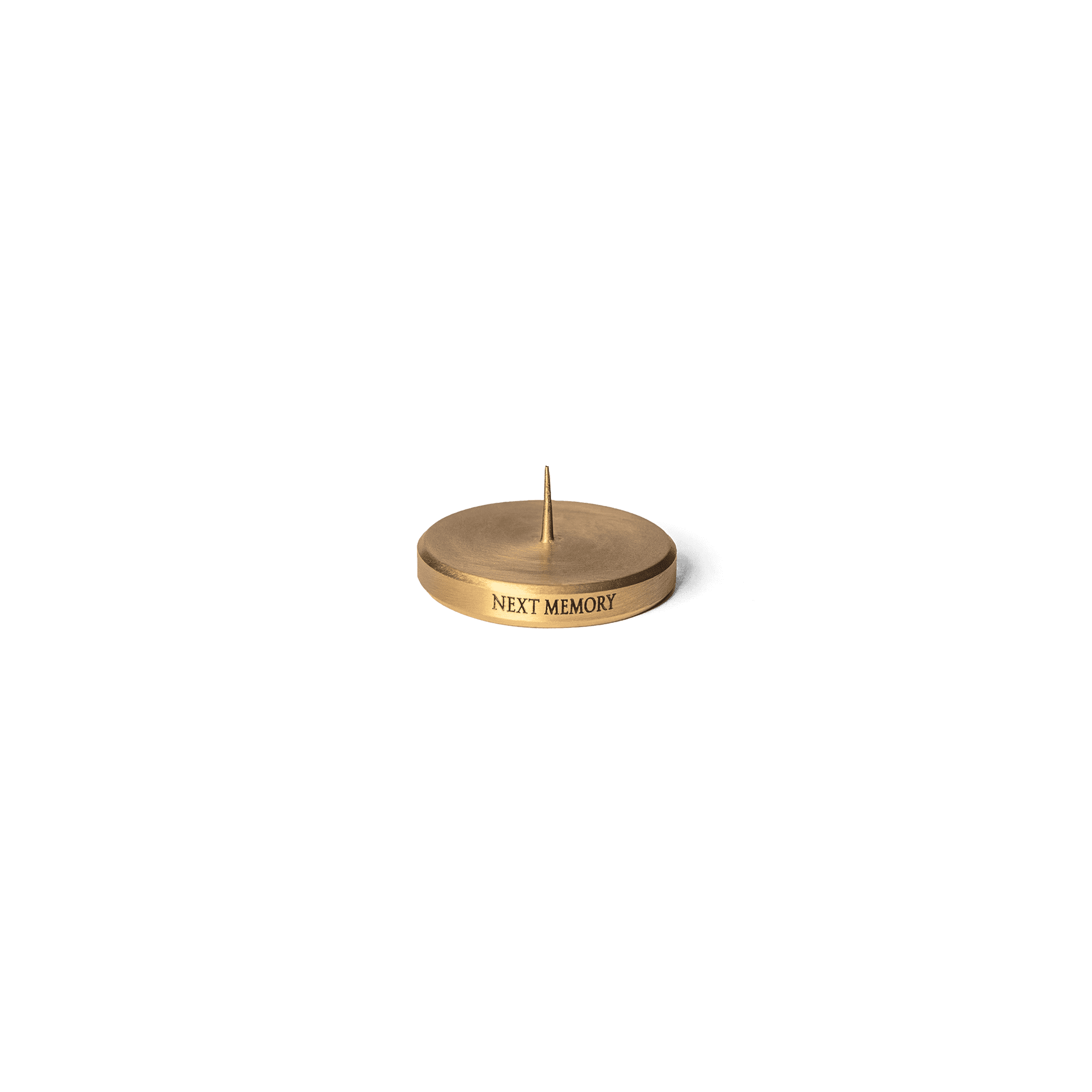 The Brass Taper Candle Disk - NEXT MEMORY__